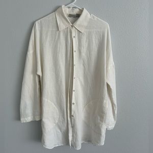 Linen Oversized Buttonup
